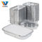 De zilveren Containers van de het Aluminiumdiepvriezer van 1lb 175*110*40mm
