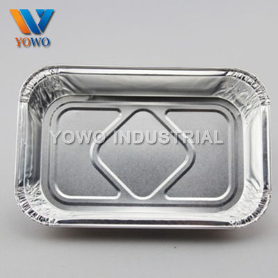 De zilveren Containers van de het Aluminiumdiepvriezer van 1lb 175*110*40mm